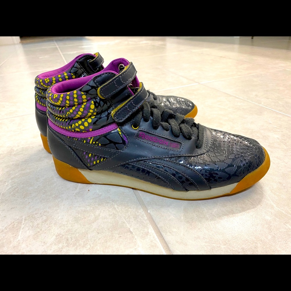 Reebok Freestyle Hi Top Alicia Keys shoes